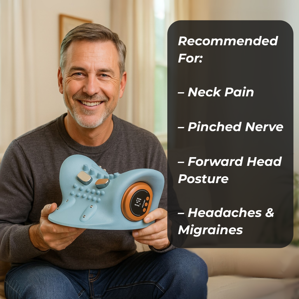 NeckCloud™ Pro - 4-in-1 Neck Massager