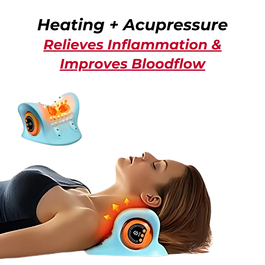 NeckCloud™ Pro - 4-in-1 Neck Massager