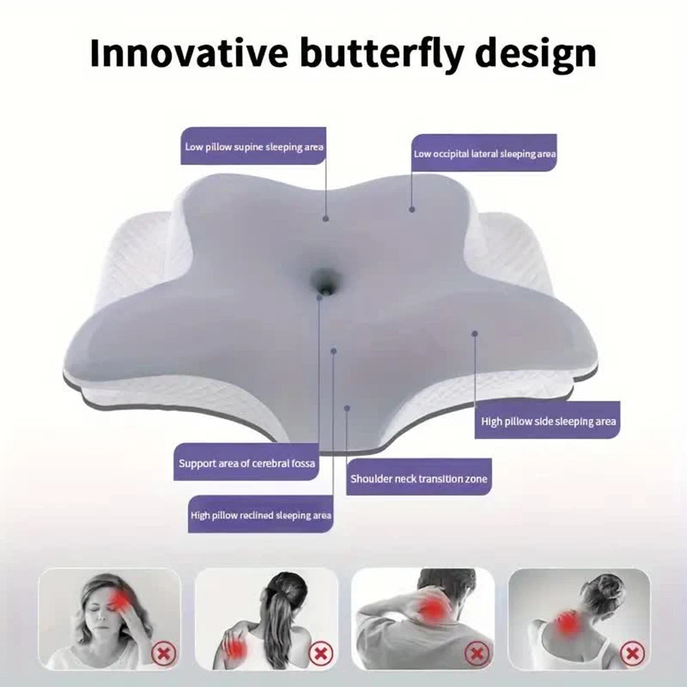 Whale-Tail Orthopaedic Pillow
