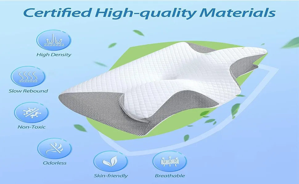 Whale-Tail Orthopaedic Pillow