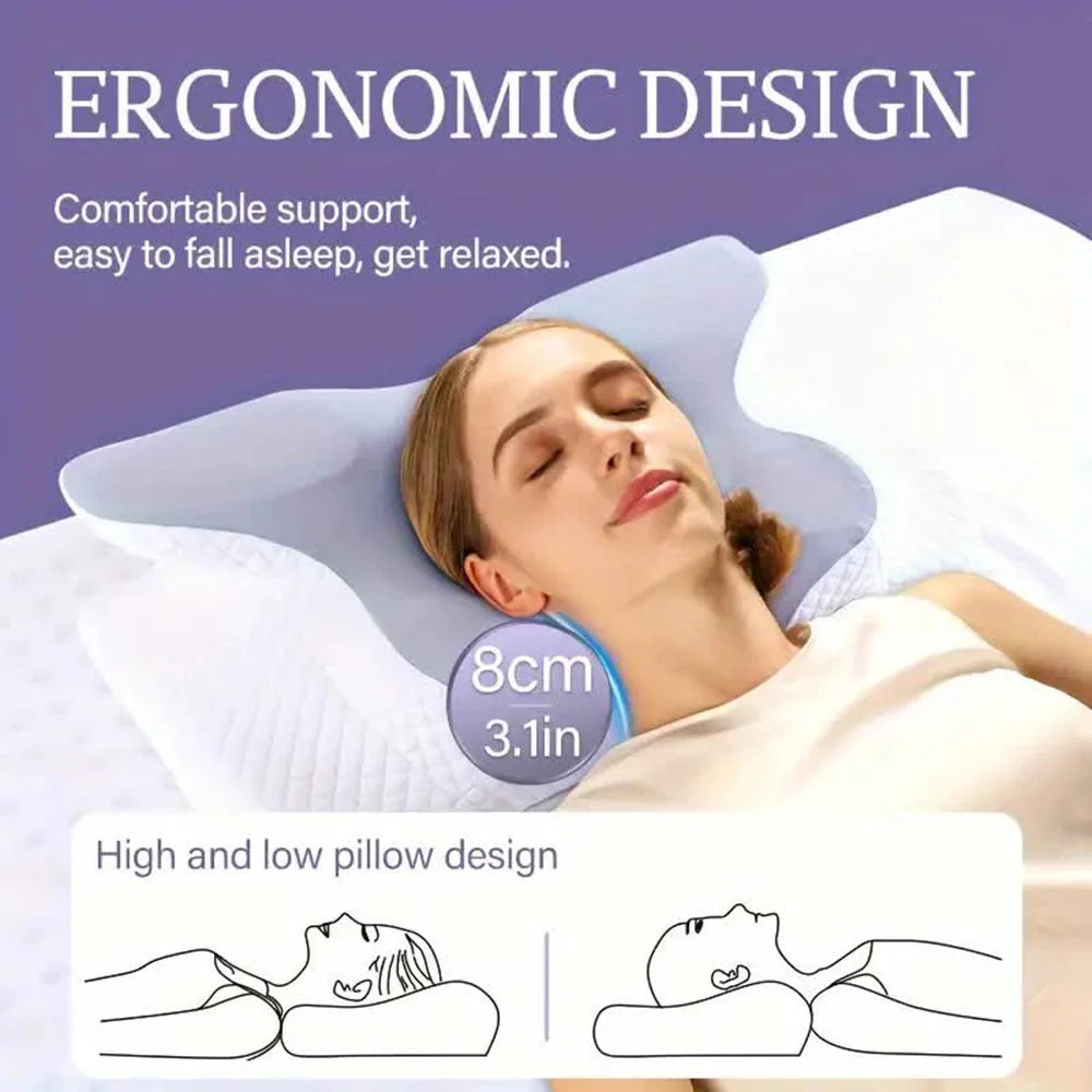 Whale-Tail Orthopaedic Pillow