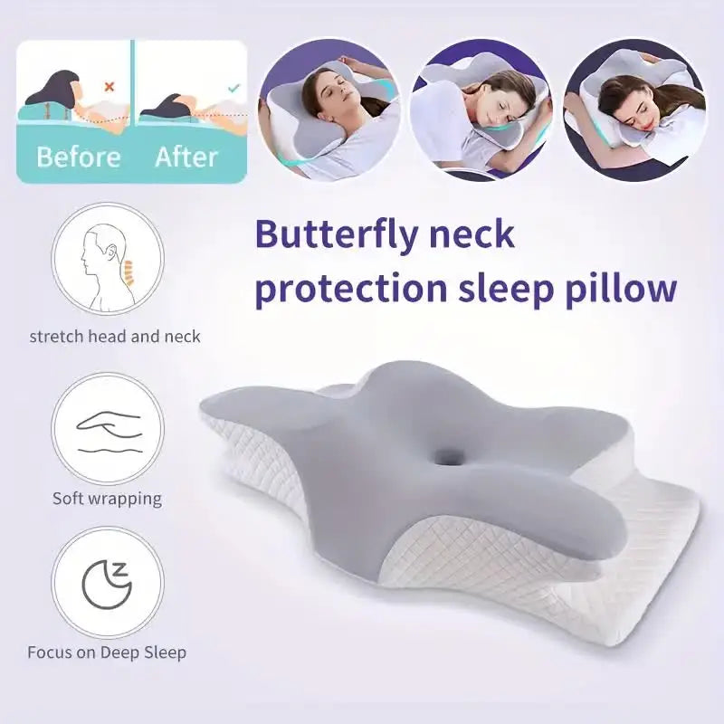 Whale-Tail Orthopaedic Pillow